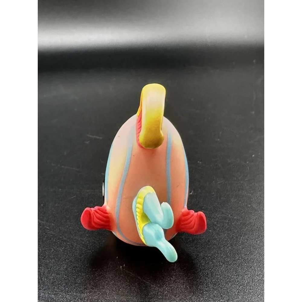 Littlest Pet Shop Pink Teal Angelfish 643 LPS Authentic Blue Eyes 2007 Pet Pairs
